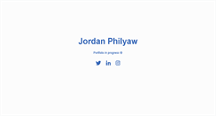Desktop Screenshot of jordanphilyaw.com